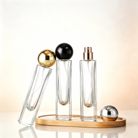 Flacon de parfum en verre transparent de luxe moderne 30ML