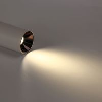 Spot LED anti-éblouissement profond, montage en surface, pliable, réglable, cylindrique, pour salon moderne, hôtel