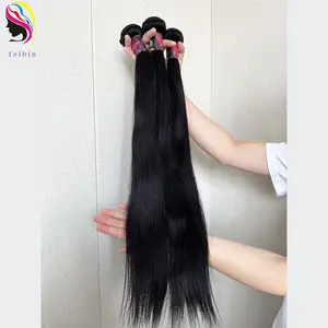 Grade 9A Straight brazilian cambodian peruvian vietnamese remy virgin raw indian Human Hair Weave Extension Bundle