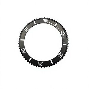 Montre de plongée 007 38 mm brillante avec insert de lunette en céramique noire, pièces de montre - Product Image 4