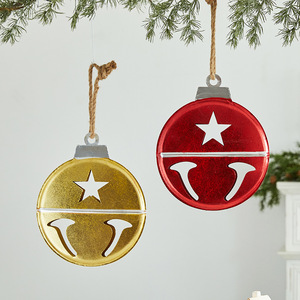 SYLVAN Nouveauté de Noël : Pendentif créatif en fer forgé à motif en spirale en forme de bonbon, décorations suspendues pour sapin de Noël, fêtes - Product Image 2