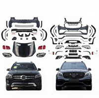 Kit carrosserie automobile de haute qualité pour Mercedes Benz Classe GL X166 2013-2015, mise à niveau vers GLS63, pare-chocs avant et arrière