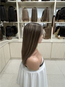 Pelucas de Cabello Humano Virgen 100% Premium, Pre-Desplumadas, Cabello Humano Virgen Natural, Encaje Frontal Transparente HD, Pelucas Judías - Product Image 2
