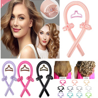Produits pour cheveux bouclés sans chaleur, bigoudis sans chaleur en satin, bandeau en soie pour le coiffage des cheveux pendant la nuit, outils de coiffage des cheveux, boucleur de cheveux