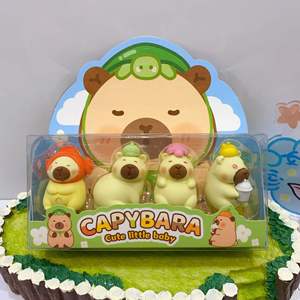 ยางลบดินสอลายหมีน้อยน่ารักยางลบปริศนาสำหรับเด็กอุปกรณ์เครื่องเขียนในโรงเรียน4ชิ้น/กล่อง - Product Image 5