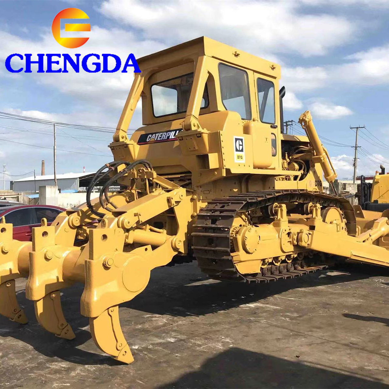 Дешевый оригинальный б/у бульдозер D7G D7R D8R для CAT