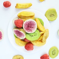 Gevriesdroogde mangoplakjes en vijgen Zoete bewaarde fruitsnacks in hele kubusvorm vacuümpak Bulkopties beschikbaar