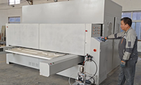 Peinture pour le travail du bois, peintureuse automatique pour armoires, machine de peinture par pulvérisation à 5 axes, poste de travail de peinture pour voitures, cabine de peinture