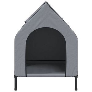 Abri surélevé pour animaux de compagnie avec cadre en acier avec <span class=keywords><strong>porte</strong></span> en crique étanche pour petits chiens de taille moyenne - Product Image 1