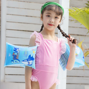 Unicorn And Flamingo <b>Inflatable</b> Swimming Sleeves For Kids Pink Cartoon <b>Floats</b> Child Water Toys PVC Material - Product Image 3