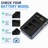 Cargador de Batería para Cámara de 3 Canales para FB-DC-AHDBT-901, Cargador USB Rápido de Triple Ranura para Venta al por Mayor y Personalización de Fábrica