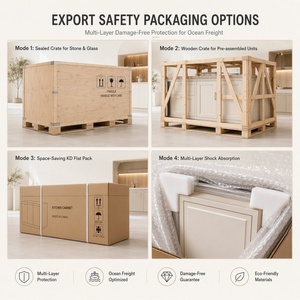 Credenza da Pranzo di Lusso Simmetrica con Pannello Posteriore in <span class=keywords><strong>Marmo</strong></span> Calacatta Venato Oro per Penthouse - Product Image 5