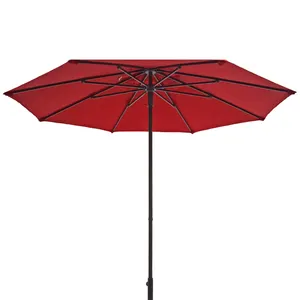 Restoran Fiberglass Umbrella Rib Bagian Produsen