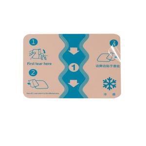 Patch personalizzata in tessuto elasticizzato a quattro lati per la salute Formula a base di erbe universale a lunga durata per bocca corpo nasale marca Cold Patch - Product Image 1