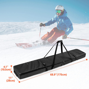 Bolsa de Viaje Acolchada para Snowboard con Compartimentos para Equipo, Estuche para Esquí para Viajes en Avión, Disponible en 155cm y 165cm - Product Image 2