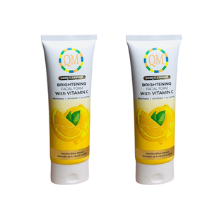 โฟมล้างหน้า QM Deep Cleansing & Bright Facial Foam ผสมวิตามินซีและใบบัวบก ช่วยทำความสะอาดผิวอย่างล้ำลึก ปรับผิวให้กระจ่างใส และฟื้นฟูผิวสำหรับผู้หญิง - Product Image 2