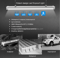 IP65 aluminium tri-preuve lampe parking garage luminaire souterrain ugr cct led triproof lampe 150LM/W 40W 60W