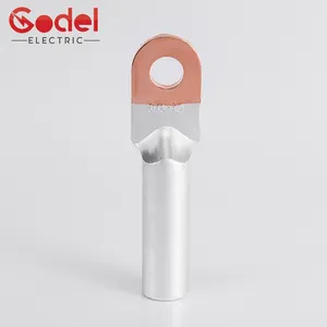 Gedele DTL 16mm için 630mm bakır alüminyum AL-CU bimetalik bimetal kablo tel terminal pabuç