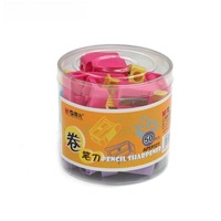 Taille-crayon miniature portable Canhao, modèle Canhaos02, coloré et mignon, pour étudiants et enseignants, fourniture de papeterie pratique