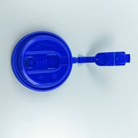Calibre 90mm Jetable 1 Pièce Couvercle Étanche À Emporter Pack Thé Au Lait Tasse À Café Couvercle Gobelet En Papier Moulage Par Injection Couvercles De Gobelets
