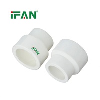 IFAN Raccords PPR économiques injectés 32-63mm Blanc Raccord de réduction à emboîtement Raccords de plomberie PPR Raccords de tuyauterie PPR