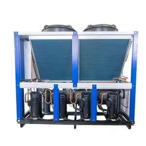 Badkühlgerät Überzug Wasserabkühlsystem 30 Tonnen 100 kW 110 kW luftgekühlter Industrie-Kühler
