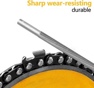 YANTO <strong>Chain</strong> Saw <strong>File</strong> , Sizes 5/32''+<strong>3</strong>/16''+7/32''(4.0mm+4.8mm+5.5mm), Gasoline Saw <strong>File</strong> 12PCS IN A BOX - Product Image 3