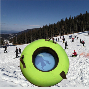 110cm <span class=keywords><strong>bonne</strong></span> qualité meilleur délai de livraison jeux d'hiver fond dur gonflable neige Tube traîneau camion Tube - Product Image 3