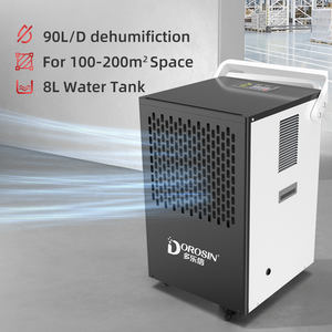 Dorosin-<span class=keywords><strong>deshumidificador</strong></span> comercial portátil, DK-90 de hoja de metal con mango para big are sobre 100-19m2 - Product Image 3