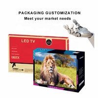 Téléviseur intelligent 24 pouces, fabricant, export, vente en gros, LED HDTV Full HD, téléviseur intelligent Android, réseau intelligent, 24 pouces
