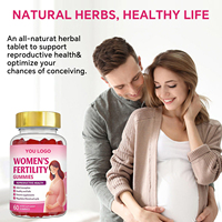 Compléments alimentaires OLLI OEM, multivitamines prénatales, soutien à la fertilité, probiotiques, gommes pour la fertilité féminine