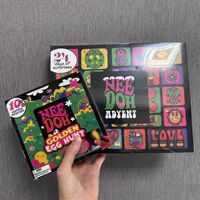 Oster-Eiersuche-Überraschungsbox: Zehn kleine Türen zum Öffnen, Gold-Ei-Schatzsuche, Überraschungs-Enthüllungsspiel, Spielspaß