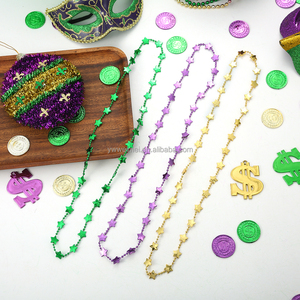 Di alta qualità durevole utilizzando collane a stella impermeabili per feste Multi-colore collana a stella a cinque punte - Product Image 1