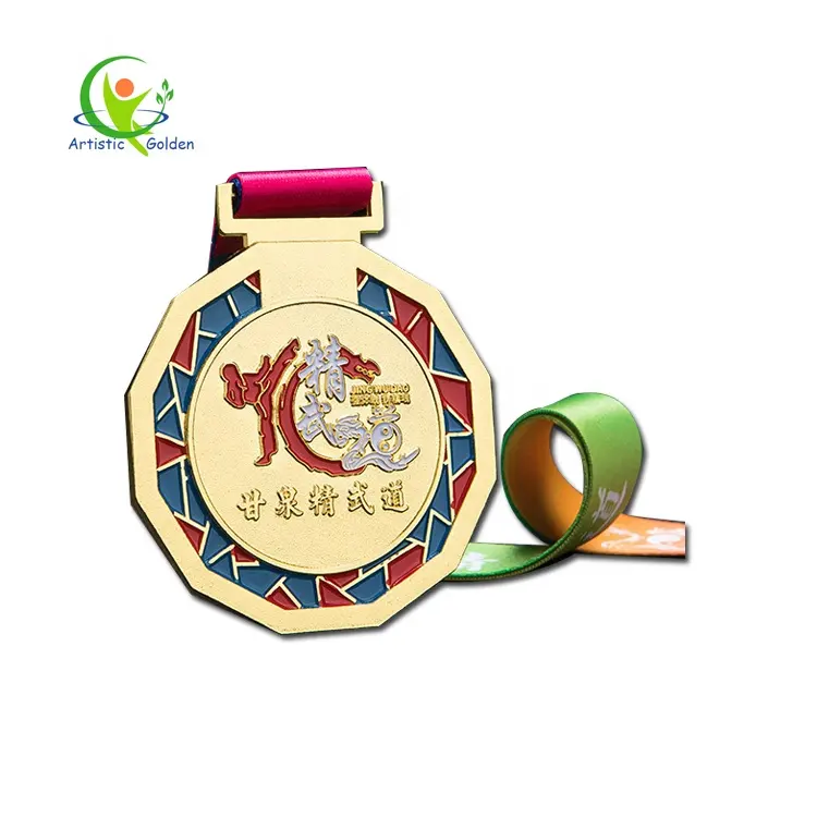Sleutel Ringen Overwinning Automotive Vis Gaming Gebed Gorgesn Triathlon Event Supplies Karate Medailles//