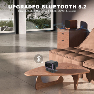 Aikewo โปรเจคเตอร์แอนดรอยด์4K, สินค้าใหม่โปรเจคเตอร์โฮมเธียเตอร์ Full HD 5G WiFi พร้อมแป้นโฟกัสอัตโนมัติ Q10 - Product Image 4