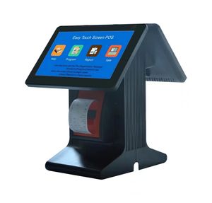 블랙 컬러 E86D <span class=keywords><strong>ECR</strong></span> 머신 간편 조작 올인원 터치스크린 금전 등록기 내장 프린터 및 현금 서랍 포함 - Product Image 5