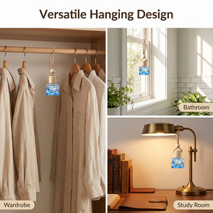 Diffuseur d'huiles essentielles aromathérapeutiques à haute concentration et longue durée, pendentif parfumé pour voiture personnalisé OEM - Product Image 4