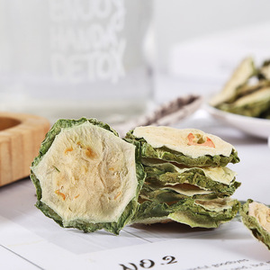 Tranches de melon amer séché d'origine Guangxi en gros, 500g, Nouveaux produits, Thé déshydraté amincissant aux herbes, Conditionné en bouteille, Durée de conservation 18 mois - Product Image 2