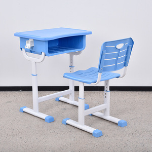 Starlight <b>Height</b> <b>Adjustable</b> Student <b>Desk</b> And Chair Set For Primary Secondary School Classroom Use - Product Image 3