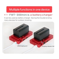 Système de transmission vidéo sans fil Feidu FWT-300mini, émetteur-récepteur 1080Pi pour caméra DSLR, diffusion vidéo en direct