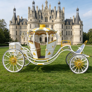Chariot Citrouille pour Photographie de Mariage – Fournisseur Direct d'Usine, Prix Bas pour Visites de Parcs et Location Commerciale - Product Image 5