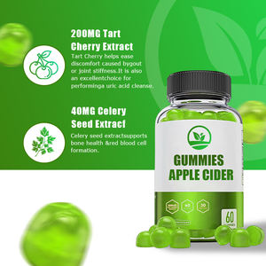 Caramelle Gommose all'Aceto di Mele OEM/ODM, Allevia il Disagio Correlato alla Gotta, Integratori Antiossidanti ACV - Product Image 5