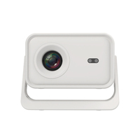 Projecteur LCD P21 mis à jour, Allwinner H723, Android 14, 1 Go, 8 Go, 400 Lumens, Wifi6, Prise en charge de la mise en miroir iOS et Android