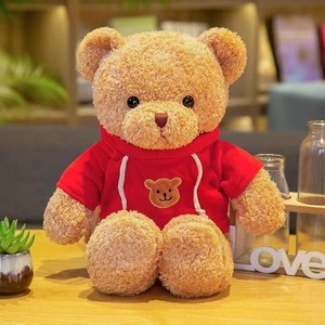 Regalos IStapromo, Oso de Peluche Personalizado, Oso de Peluche Suave con Sudadera, Relleno de Algodón PP, Juguete de Regalo para Niños y Adultos - Product Image 1
