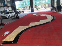 Revêtement de sol arabe Majlis Carrelage à jet d'eau Médaillon en marbre Motifs de pierre d'Afrique Médaillon de foyer Tapis en pierre