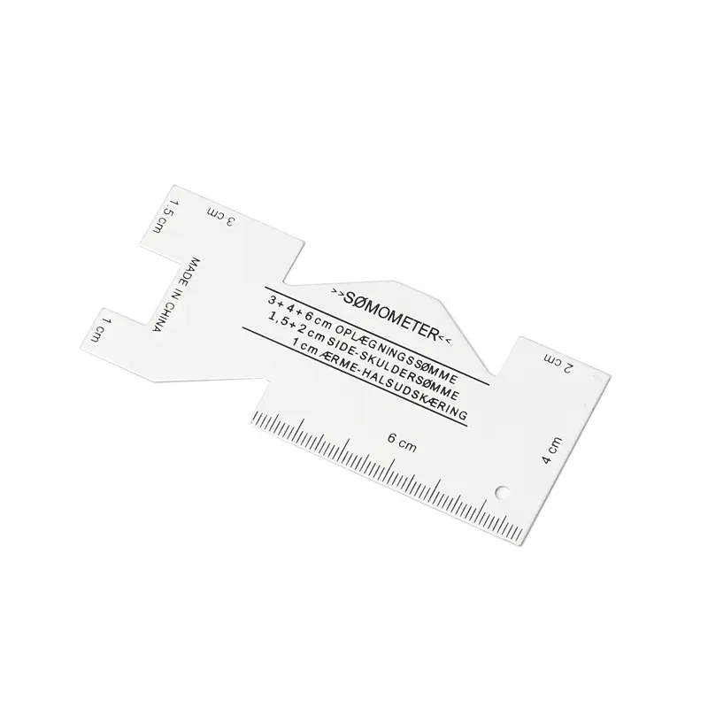 Precision Seam Measuring Gauge Metal Quilting Ruler Template Sewing Ruler For DIY Sewing Quilting Craft