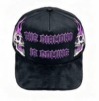 Fabricante de Gorras Personalizadas, Gorra de 5 Paneles con Forro de Satén, Gorras Snapback de Gamuza Personalizadas, Gorras G5 Barbas, Gorras B-STAR GRAFFITI