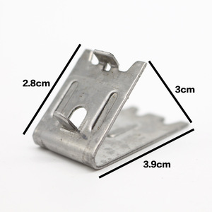 Soportes de Acero Inoxidable de 20 mm para Estantes de Refrigerador y Congelador, Fácil Instalación, Piezas de Ferretería YZL003 - Product Image 3