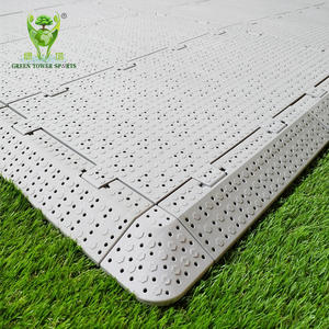 Revêtement de sol emboîtable robuste pour la protection du gazon, idéal pour la soudure, les pique-niques, les fêtes et la couverture des stades - Product Image 3