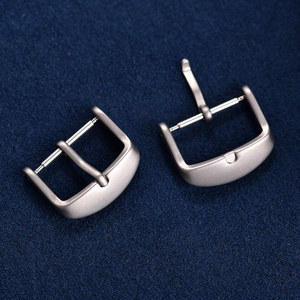 หัวเข็มขัดนาฬิกาไทเทเนียมแบบด้าน ขนาด 18 มม. 20 มม. เกรด 2 สำหรับเปลี่ยน - Product Image 1